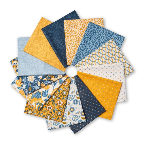 Image of Cheddar Blues Fat Quarter Sampler