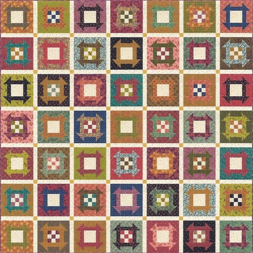 Image of Scrap Basket Favorites Window Boxes Quilt Kt