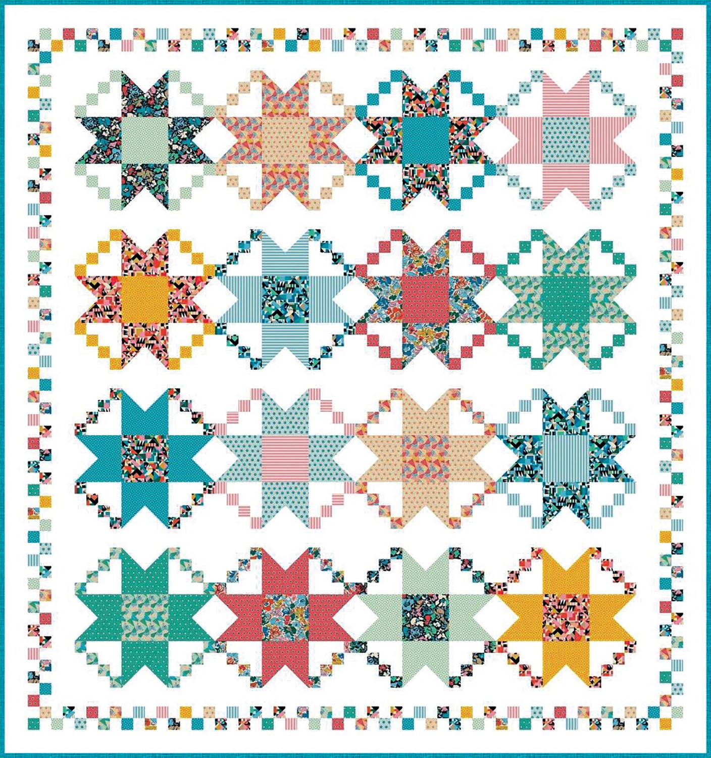 sz block print/キルティングベスト/--/コットン/BLU/総柄/3410400109 SZ blockprints｜キルティングベスト | LEE