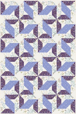 Curling Ribbons Quilt Pattern Download