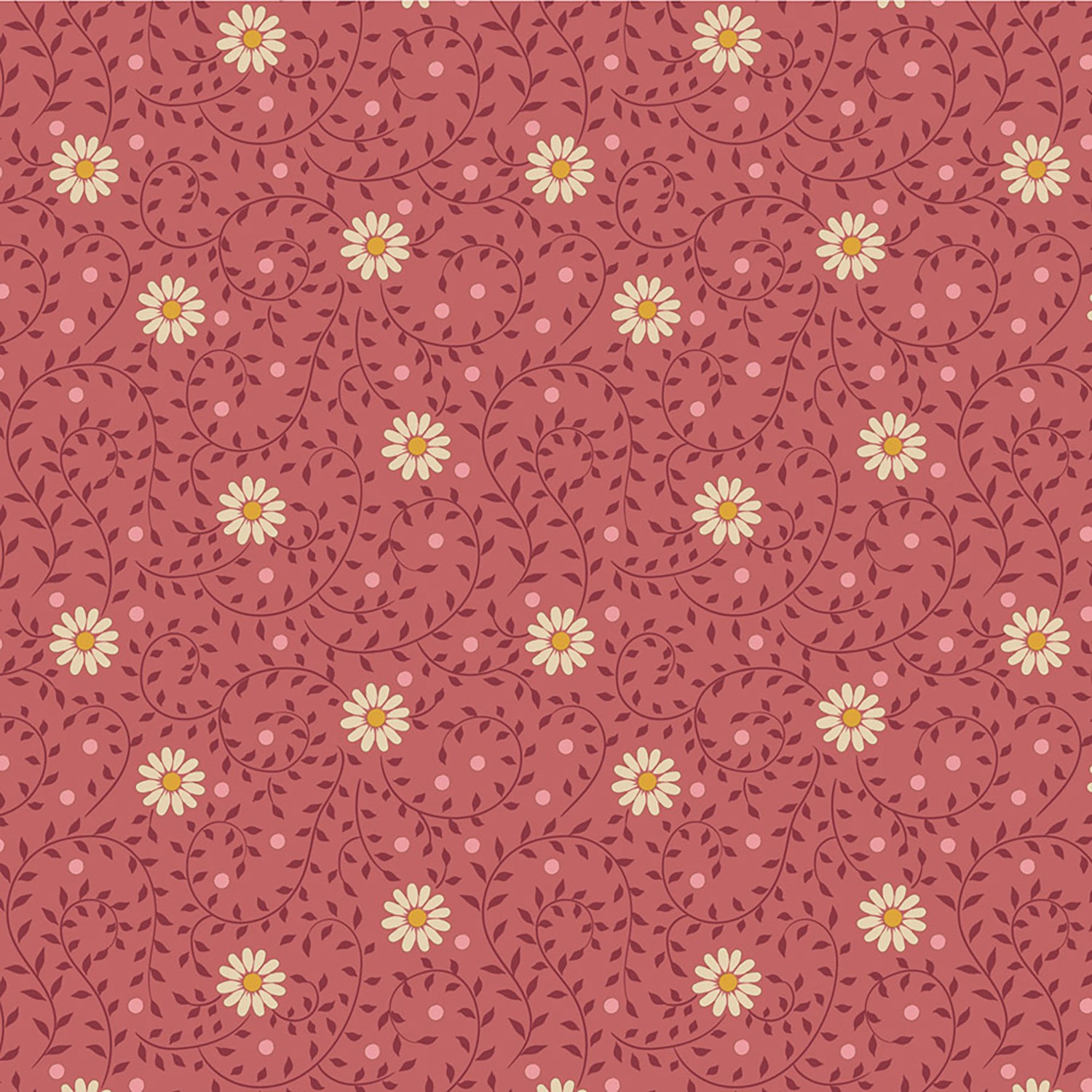 Sanctuary - Daisydream in Rhubarb Sanctuary - Daisydream in Rhubarb