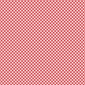 Pattern Play Tonals Bias Check 108" Wide Backing Tomato Red Quilting Cotton Yardage