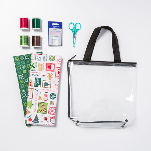 Image of Christmas Stocking A Quilty Little Christmas Kit