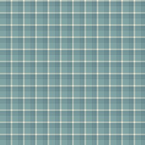 Butterfly Sonata Sutton Plaid Dusty Aqua Blue Quilting Cotton Fabric Yardage