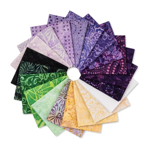 Image of Sylvan Dusk Batiks Fat Quarter Sampler