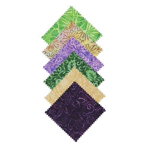 Image of Sylvan Dusk Batiks 5 in Charms