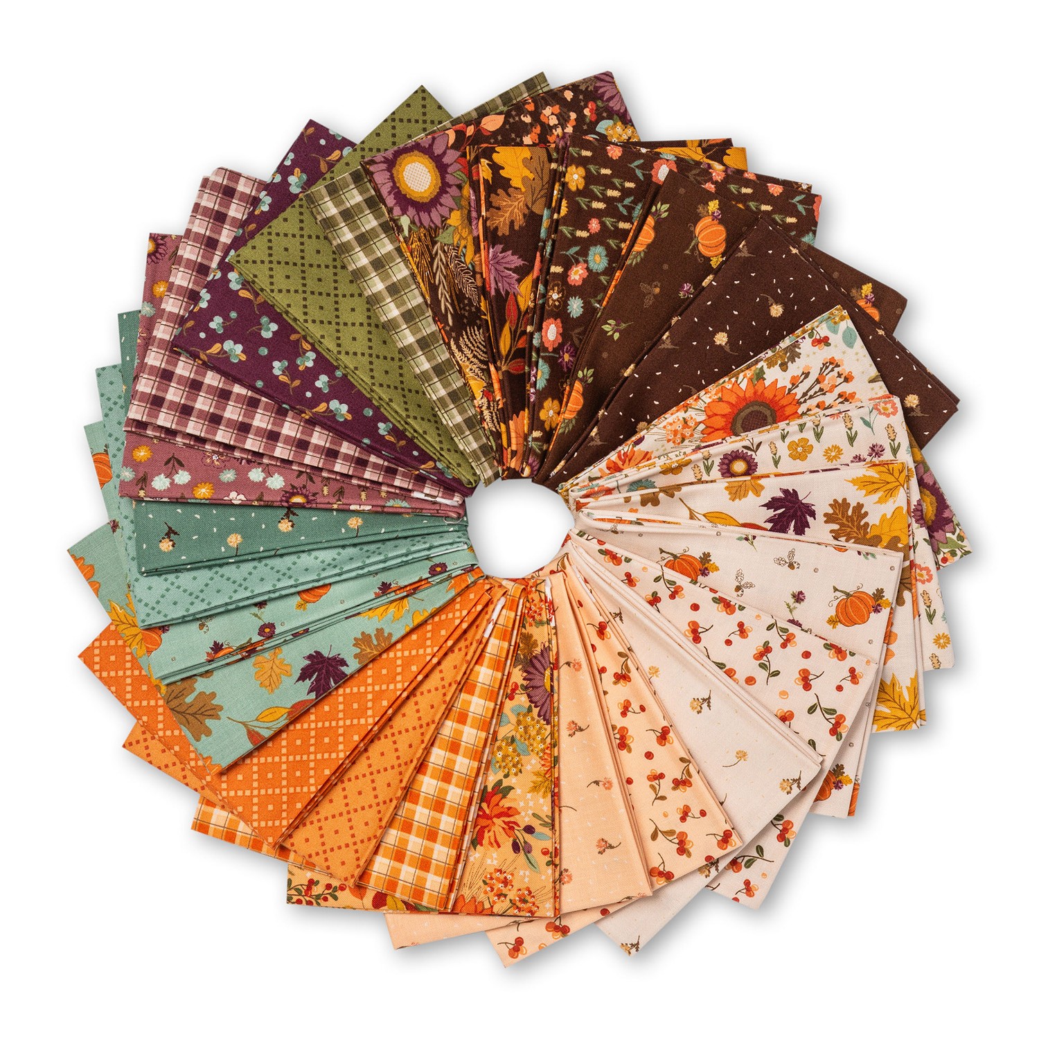 The Awe of Autumn Fat Quarter Sampler