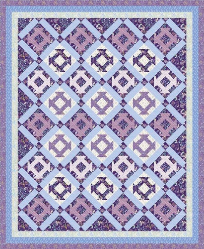 Image of Meadow Daydreams&nbsp; Cogs Agog Cotton Fabric Quilt Kit