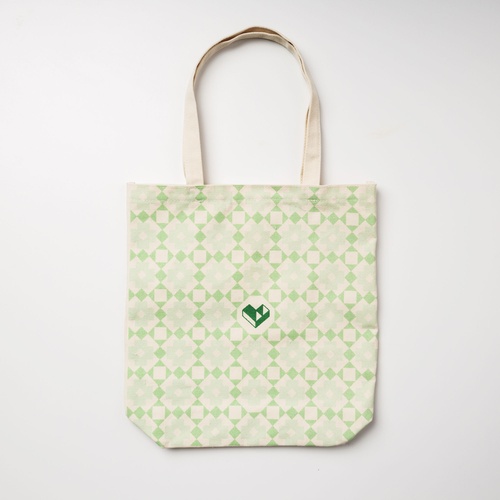 Image of Connecting Threads Quilt Canvas Tote