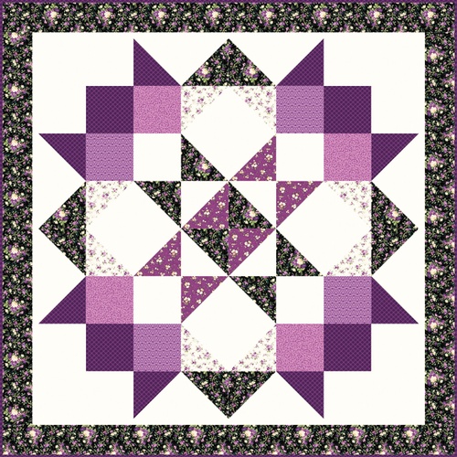 Image of Garden Star Quilt Kit