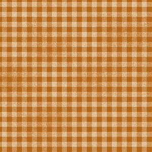 Pennyberry Farm Woven Gingham Orange Quilting Cotton Fabric Yardage
