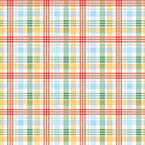 Image of Winnie the Pooh Plaid Multi Quilting Cotton Fabric Yardage