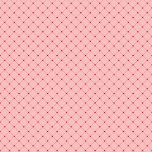 Letters to Cupid Crisscross Pink Quilting Cotton Fabric Yardage
