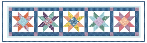 Image of Bedford Skies Table Runner Pattern Download