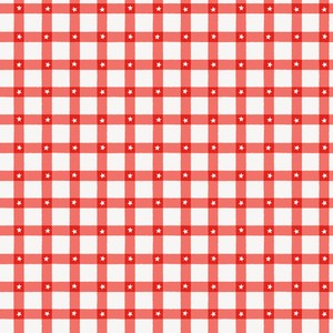 Firecracker Plaid Red Hen Quilting Cotton Fabric Yardage