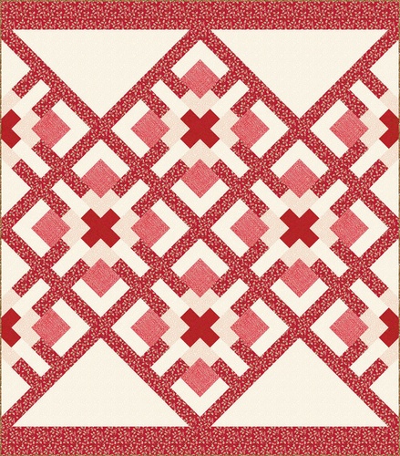Image of Lattice Vines Quilt Kit