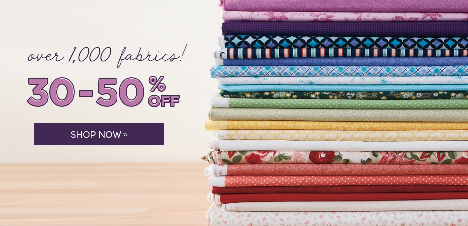 Year-End Fabric Sale