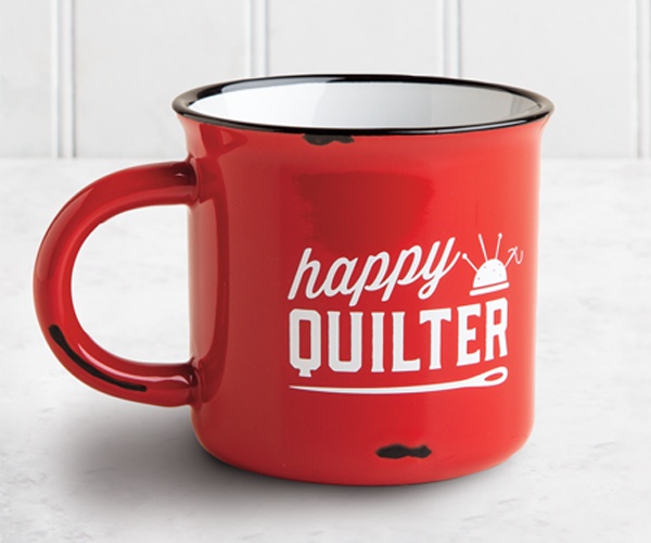 HAPPY QUILTER MUG