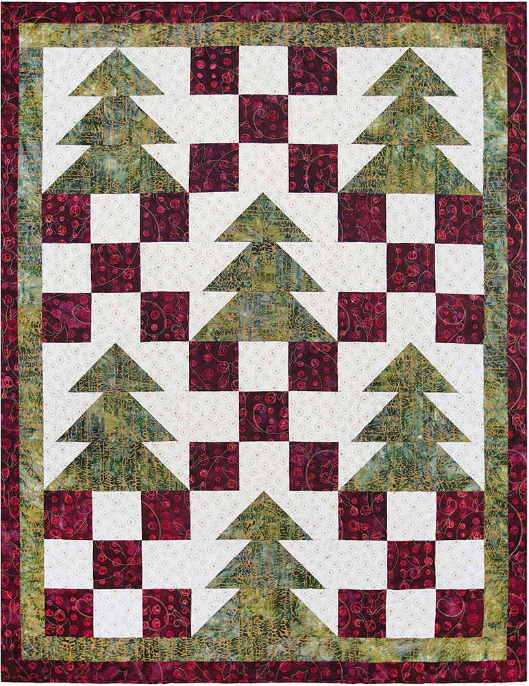 Make it Christmas with 3-Yard Quilts | ConnectingThreads.com