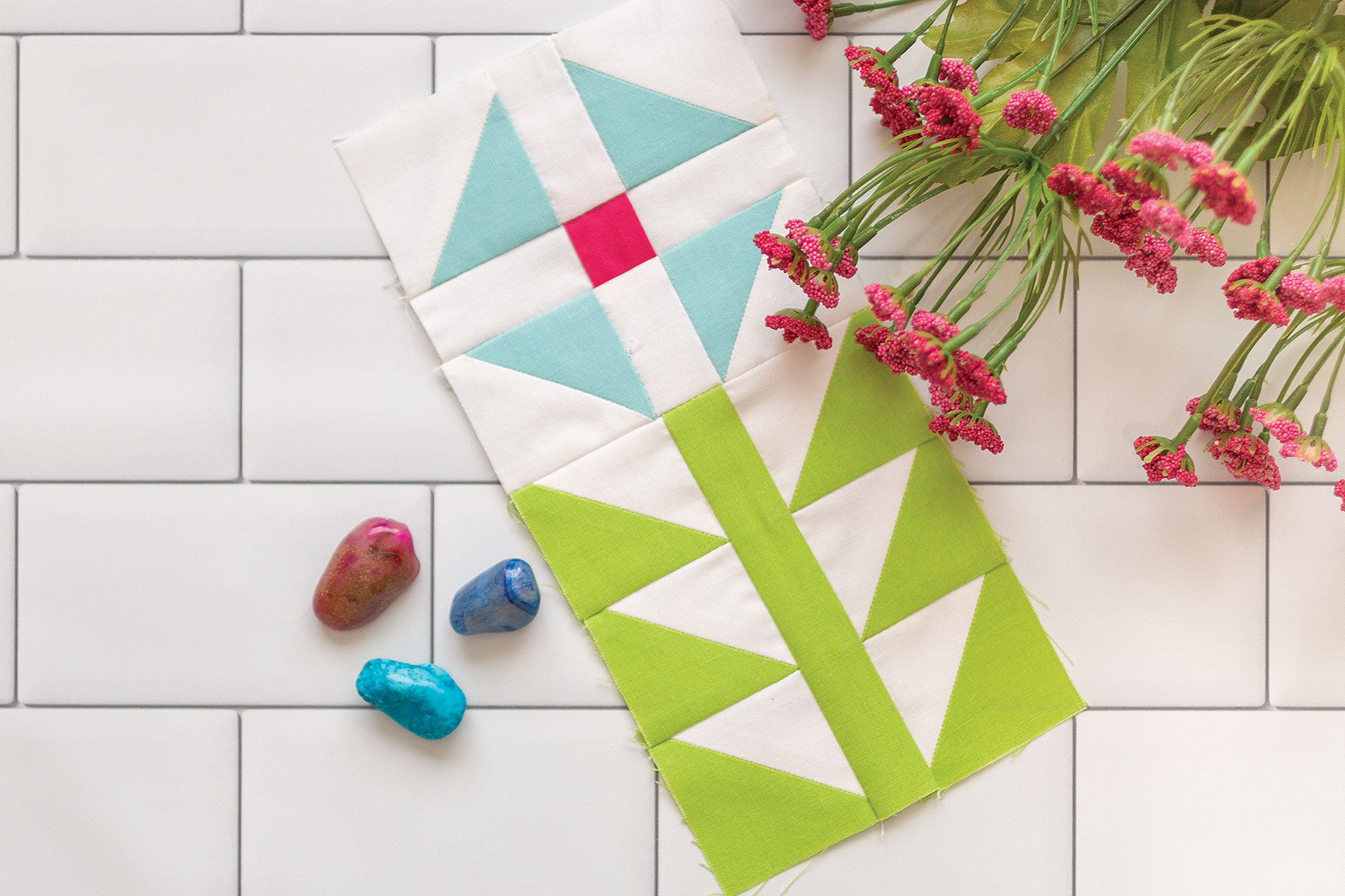 Triangles on a Roll Quilts