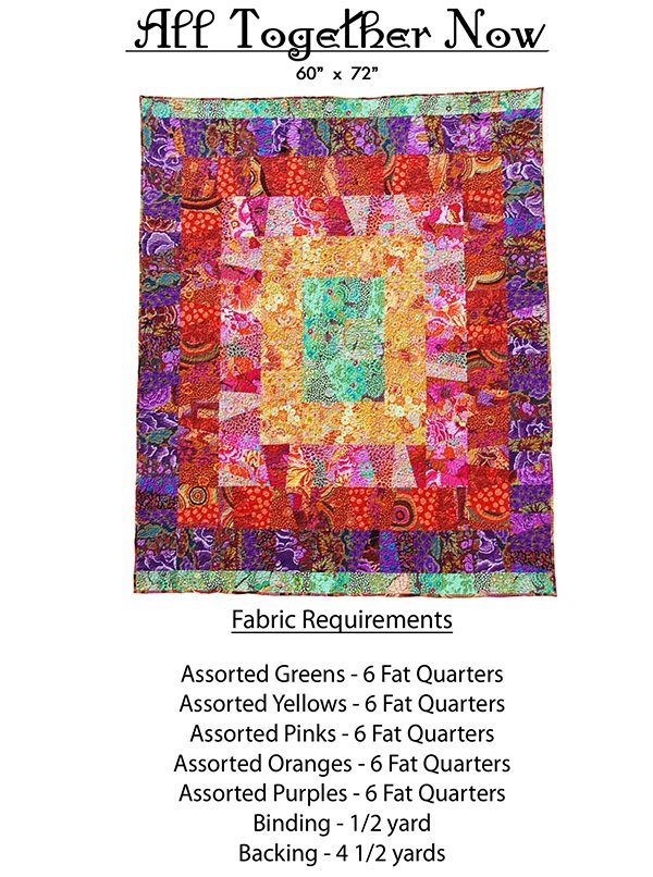 All Together Now Quilt Pattern Download Connectingthreads Com