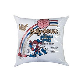 Hobbs Poly Down Pillow Insert Polished Cotton 12 X 12