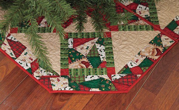 Download Christmas Time Tree Skirt Kit Connectingthreads Com 3D SVG Files Ideas | SVG, Paper Crafts, SVG File