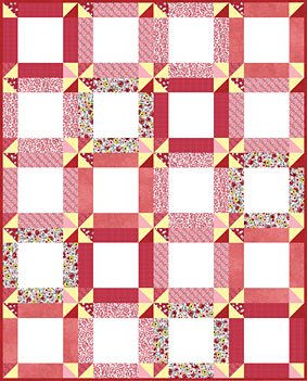 Sassy Pinwheels Quilt Pattern | Free Pattern