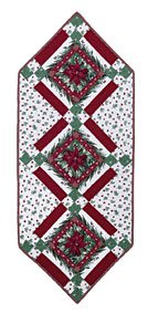 an herbal christmas table runner connectingthreads com christmas table runner patterns free