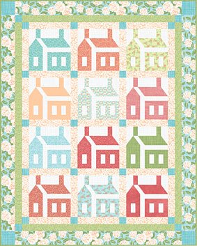 26 letters schoolhouses quilt pattern download connectingthreads com